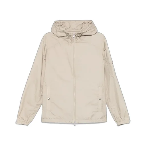 Moncler Etiache Zip-Up Hooded Rain Jacket