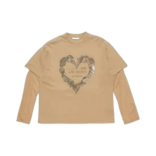 Acne Studios Layered Print T-Shirt