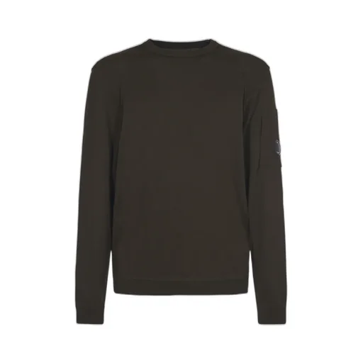 C.P. Company Lens Detail Crewneck Jumper