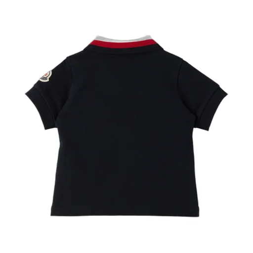 Moncler Enfant Embroidered Logo Polo Shirt