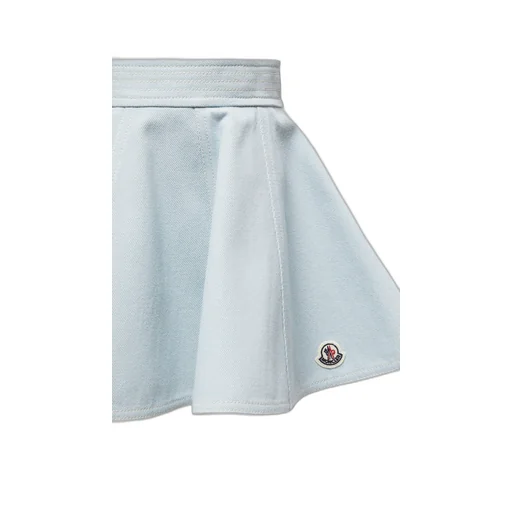 Moncler Enfant Flared Denim Mini Skirt