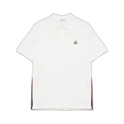 Moncler Logo Patch Short Sleeved Polo Shirt