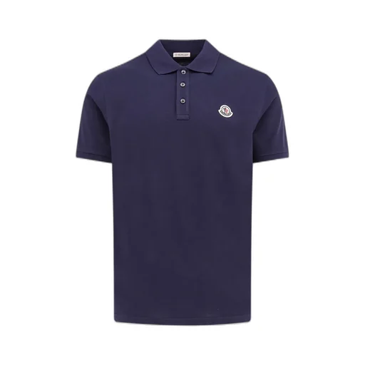 Moncler Logo Patch Short Sleeved Polo Shirt