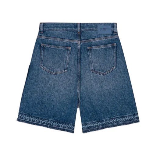 Ganni Light Denim Shorts