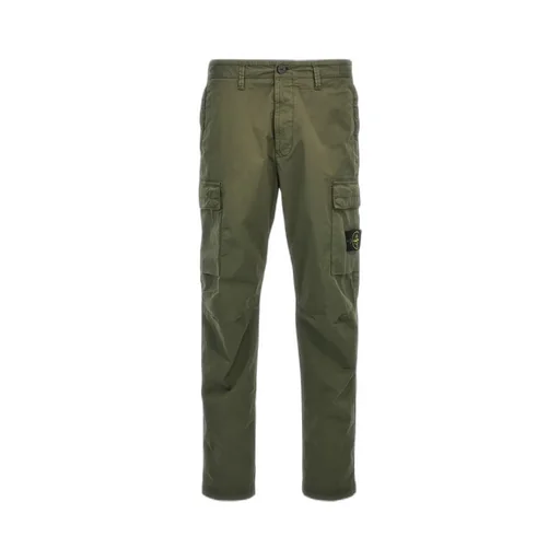 Stone Island Compass Patch Tapered-Leg Cargo Pants