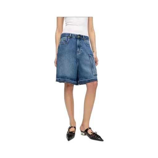 Ganni Light Denim Shorts