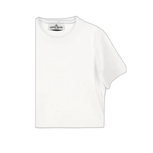 Stone Island Junior Logo Embroidered Crewneck T-Shirt
