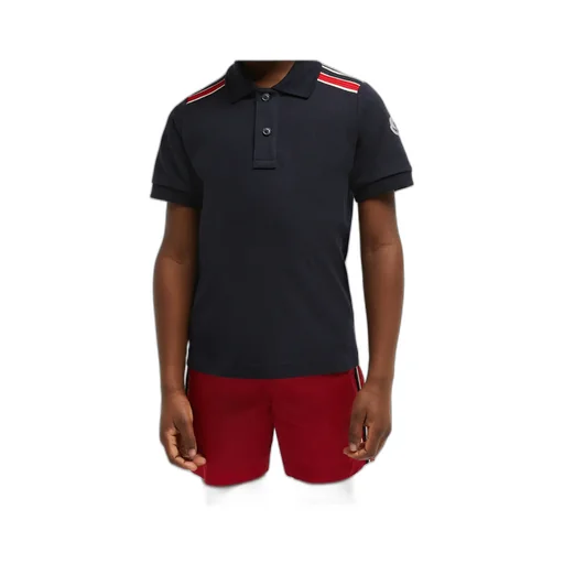 Tricolour-Trimmed Cotton Piquet Polo Shirt
