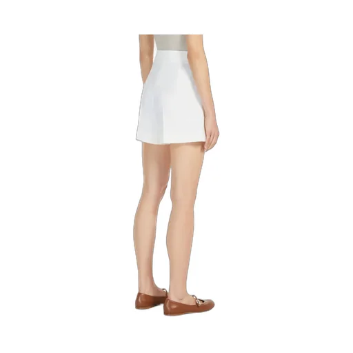 Wool Canvas Shorts