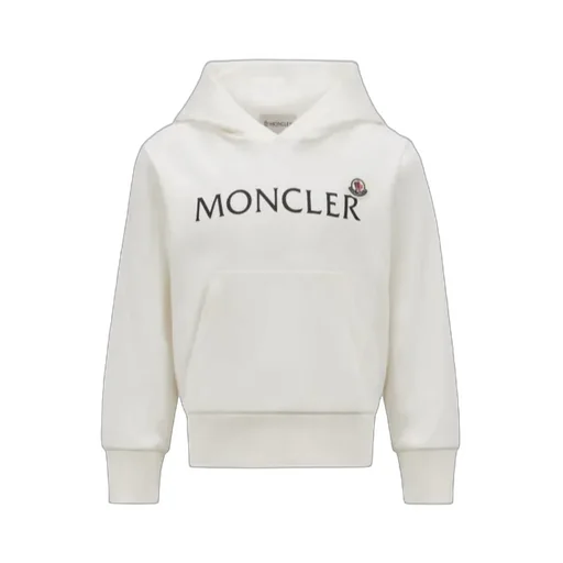 Moncler Enfant Logo Printed Long Sleeved Hoodie