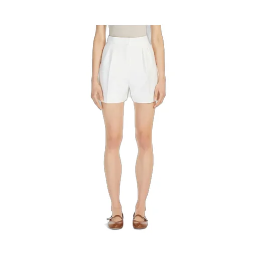 Wool Canvas Shorts