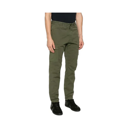 Stone Island Compass Patch Tapered-Leg Cargo Pants