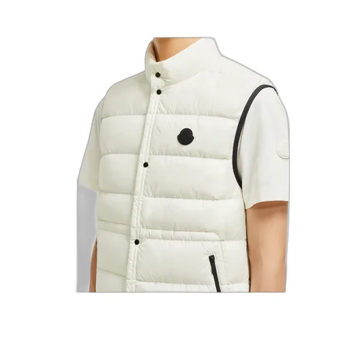 Moncler Logo Patch Padded Vest