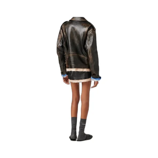 Nappa Leather Biker Jacket