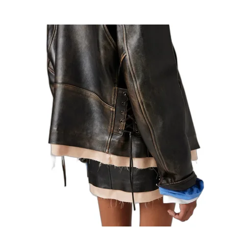 Nappa Leather Biker Jacket