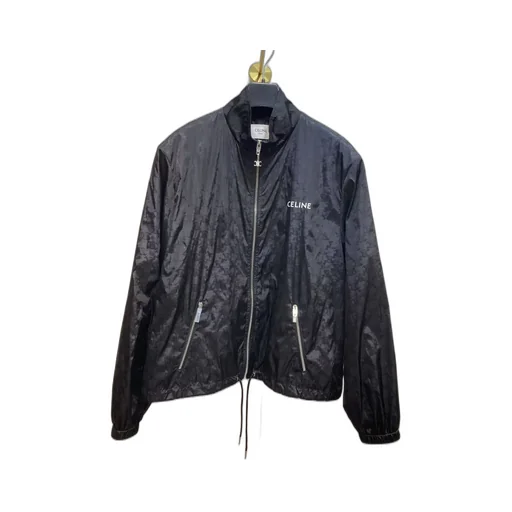 Celine Blouson Jacket In Monogram Nylon