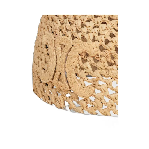 Triomphe Wide-Brimmed Hat In Raffia