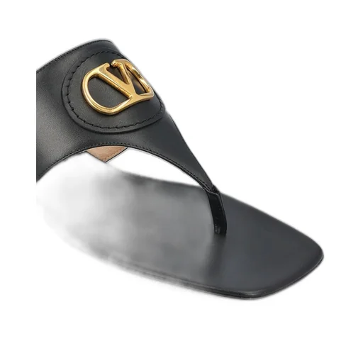 Valentino Vlogo Signature Slip-On Sandals