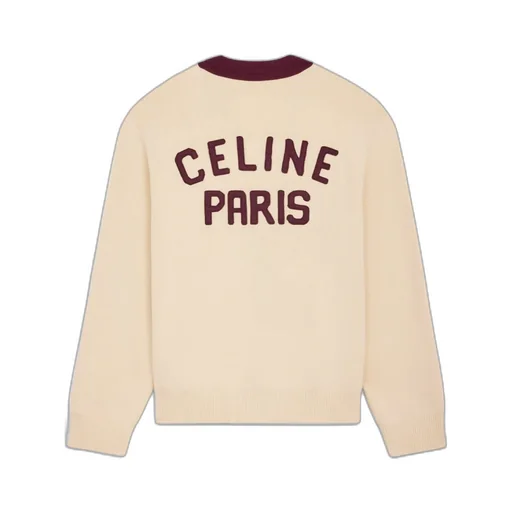 College Cardigan In Cotton