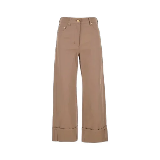's Max Mara Logo Patch Straight Leg Trousers