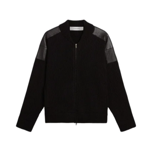 Golden Goose Deluxe Brand Panelled Zipped Cardigan