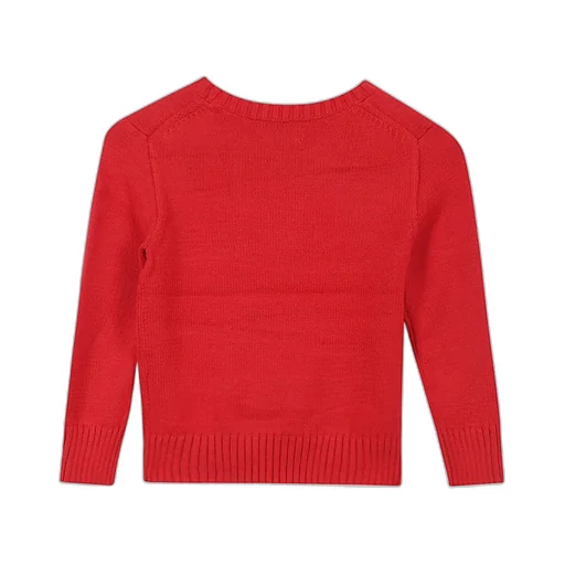 Polo Ralph Lauren Kids Bear Intarsia Crewneck Jumper