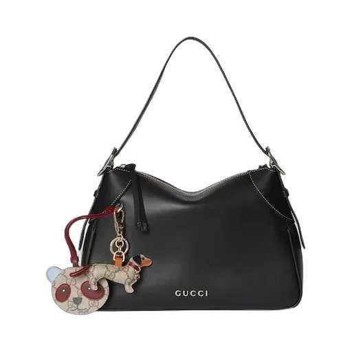 Gucci Gg Emblem Medium Shoulder Bag