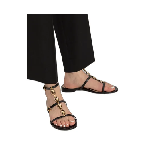 Gianvito Rossi Embellished Ankle Strap Sandals