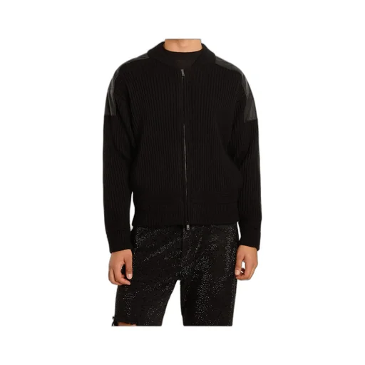 Golden Goose Deluxe Brand Panelled Zipped Cardigan