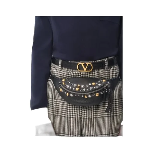 Valentino Button Detailed Long-Sleeved Polo Shirt