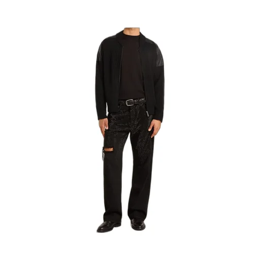 Golden Goose Deluxe Brand Panelled Zipped Cardigan
