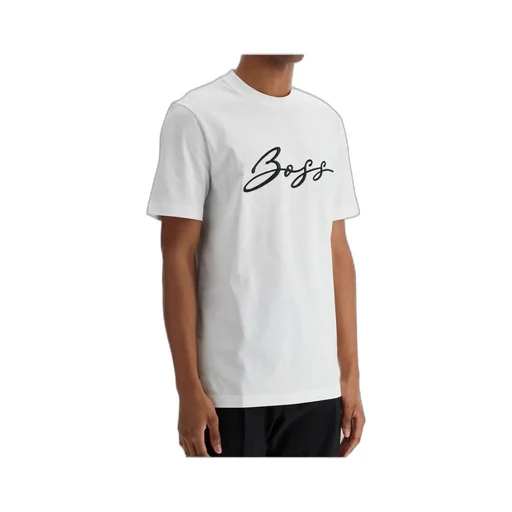 Boss Hugo Boss Logo Printed Crewneck T-Shirt