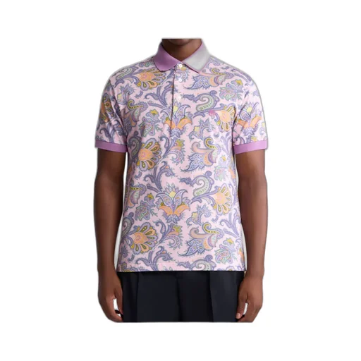 Etro Graphic Printed Polo Shirt