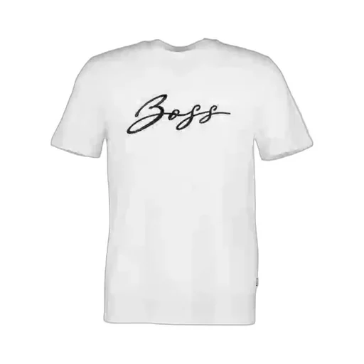 Boss Hugo Boss Logo Printed Crewneck T-Shirt