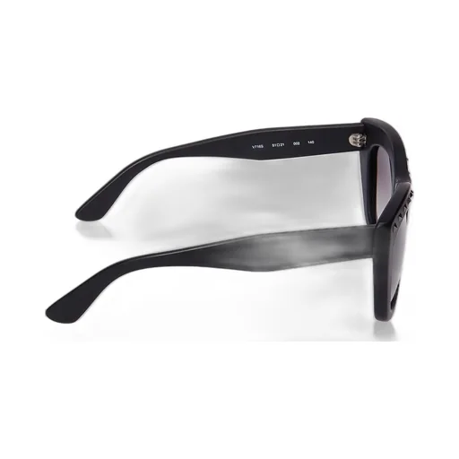Black Logo Sunglasses