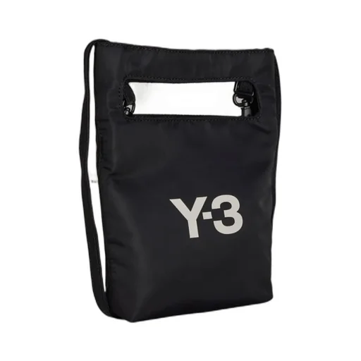 Y-3 Logo Printed Mini Tote Bag