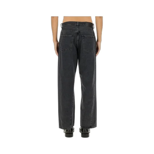 Sunflower Logo Patch Straight-Leg Jeans