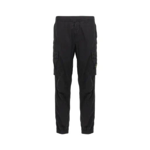 Stone Island Compass Patch Elasticated Waist Cargo Trousers