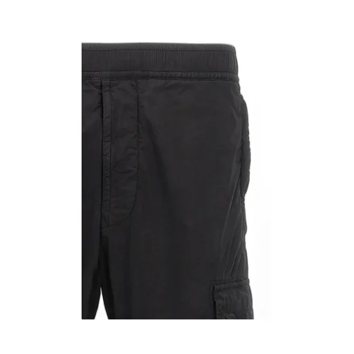 Stone Island Compass Patch Elasticated Waist Cargo Trousers