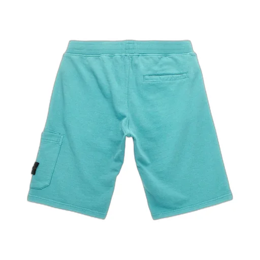 Stone Island Junior Logo Badge Bermuda Shorts