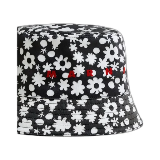 Marni Pop Fields Motif Bucket Hat