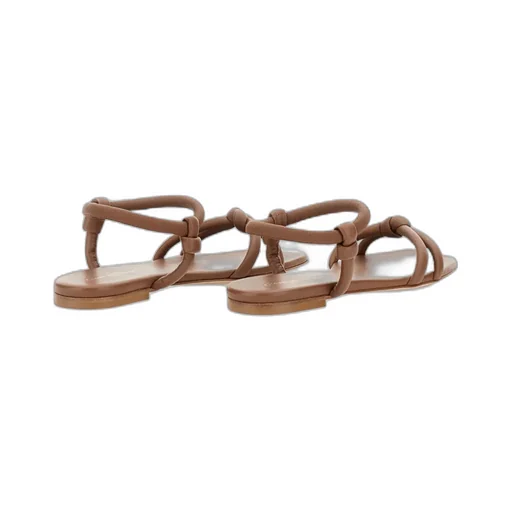 Gianvito Rossi Juno Knot Detailed Sandals