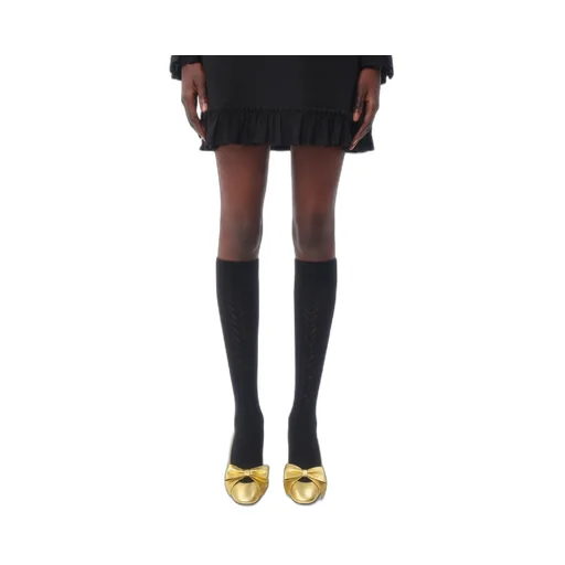Valentino Logo Plaque Socks
