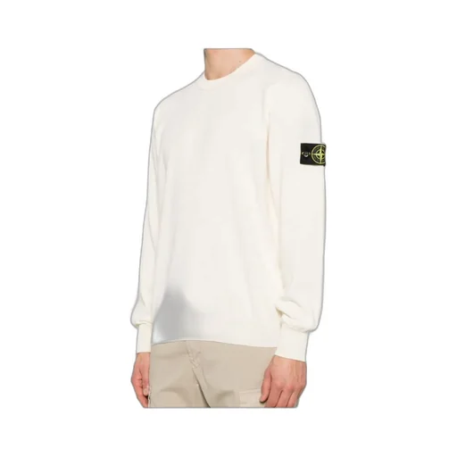 Stone Island Logo Patch Crewneck Jumper