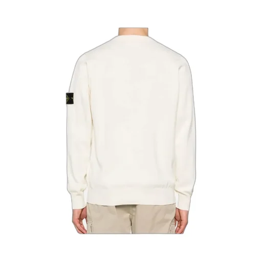 Stone Island Logo Patch Crewneck Jumper