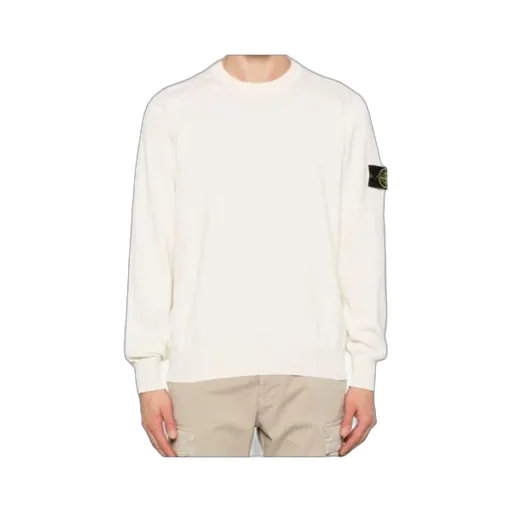 Stone Island Logo Patch Crewneck Jumper