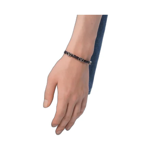 Valentino Vlogo Signature Buckled Bracelet