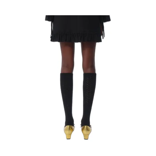 Valentino Logo Plaque Socks
