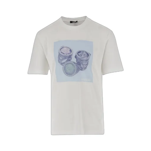 Versace Pattern-Printed Crewneck T-Shirt
