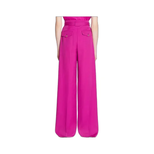 Lanvin Pleated Straight Leg Trousers